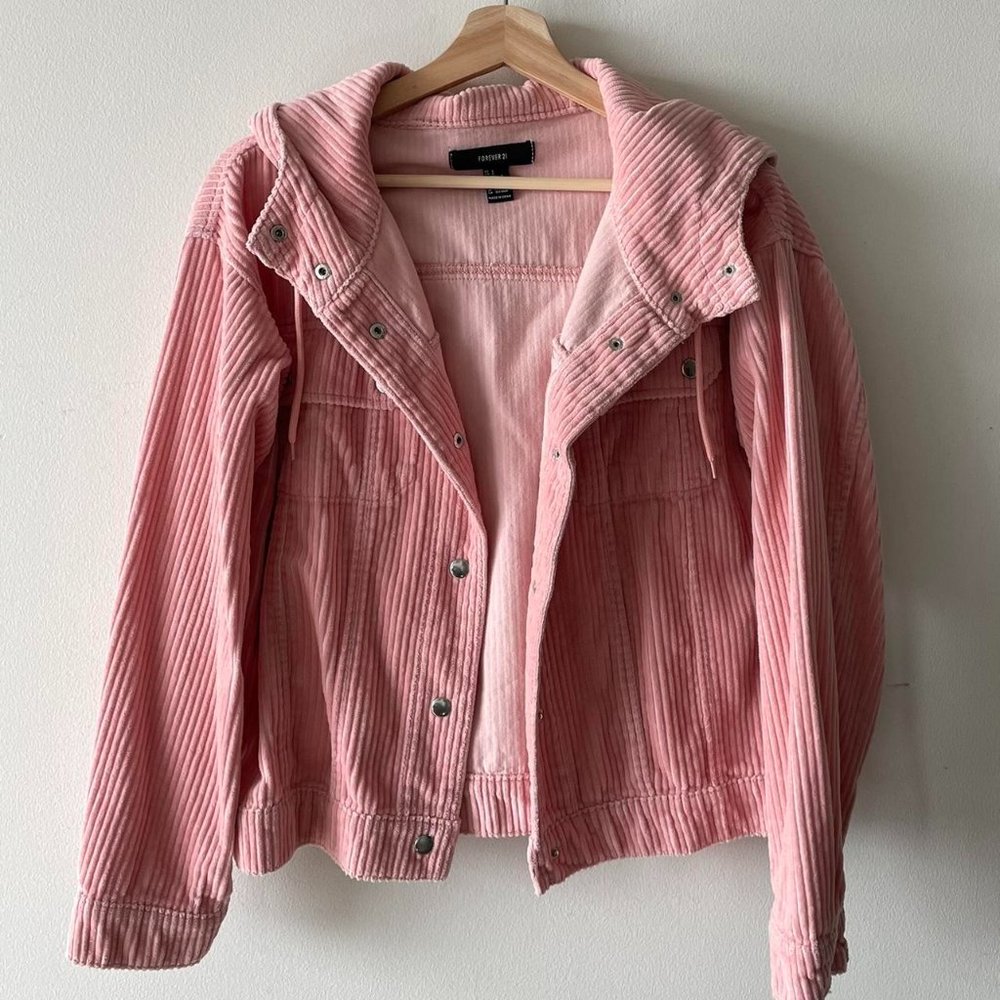 Pink Corduroy Jacket
